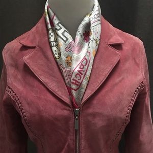 Coach scarf Poppy collection 泥 朗✨